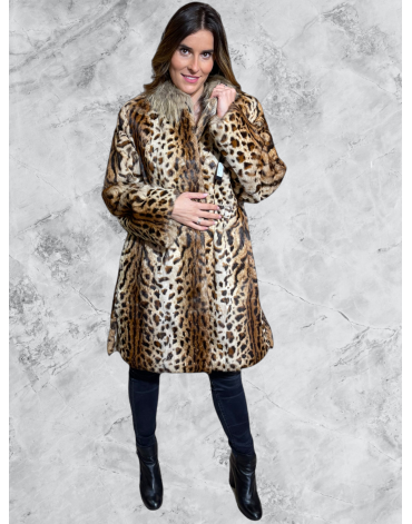 Abrigo Animal Print