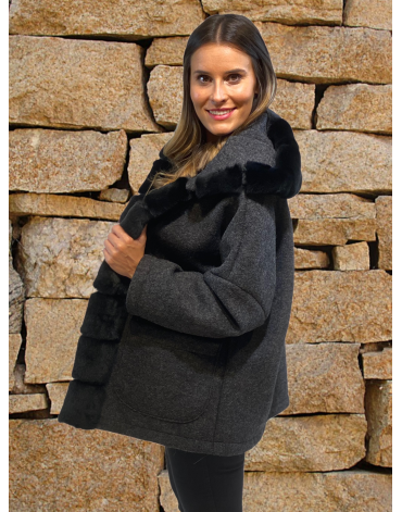 Chaqueta Lana Cocida Vistas Rex