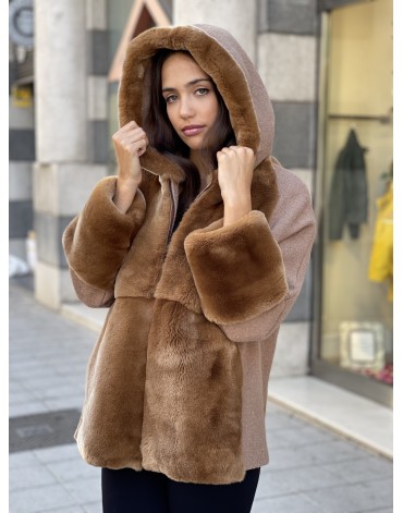 Chaqueta lana cocida