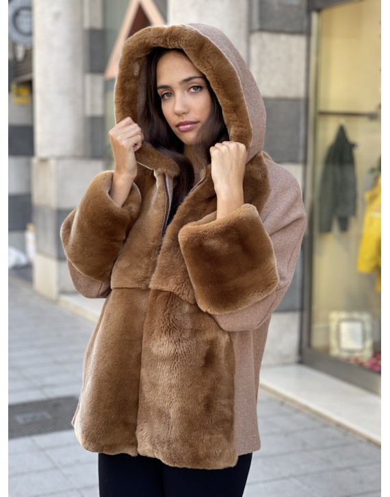 Chaqueta lana cocida