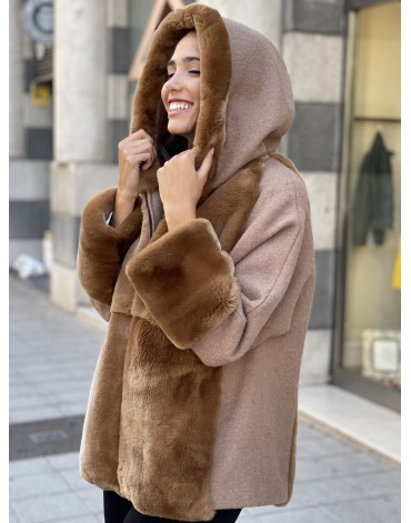 Chaqueta lana cocida