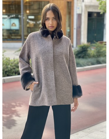 Chaqueta Lana Cocida