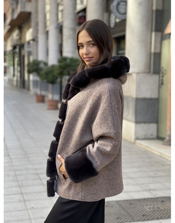 chaqueta Lana cocida 100%