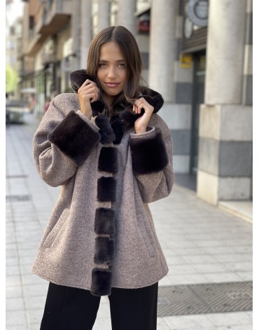 chaqueta Lana cocida 100%