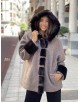 chaqueta Lana cocida 100%